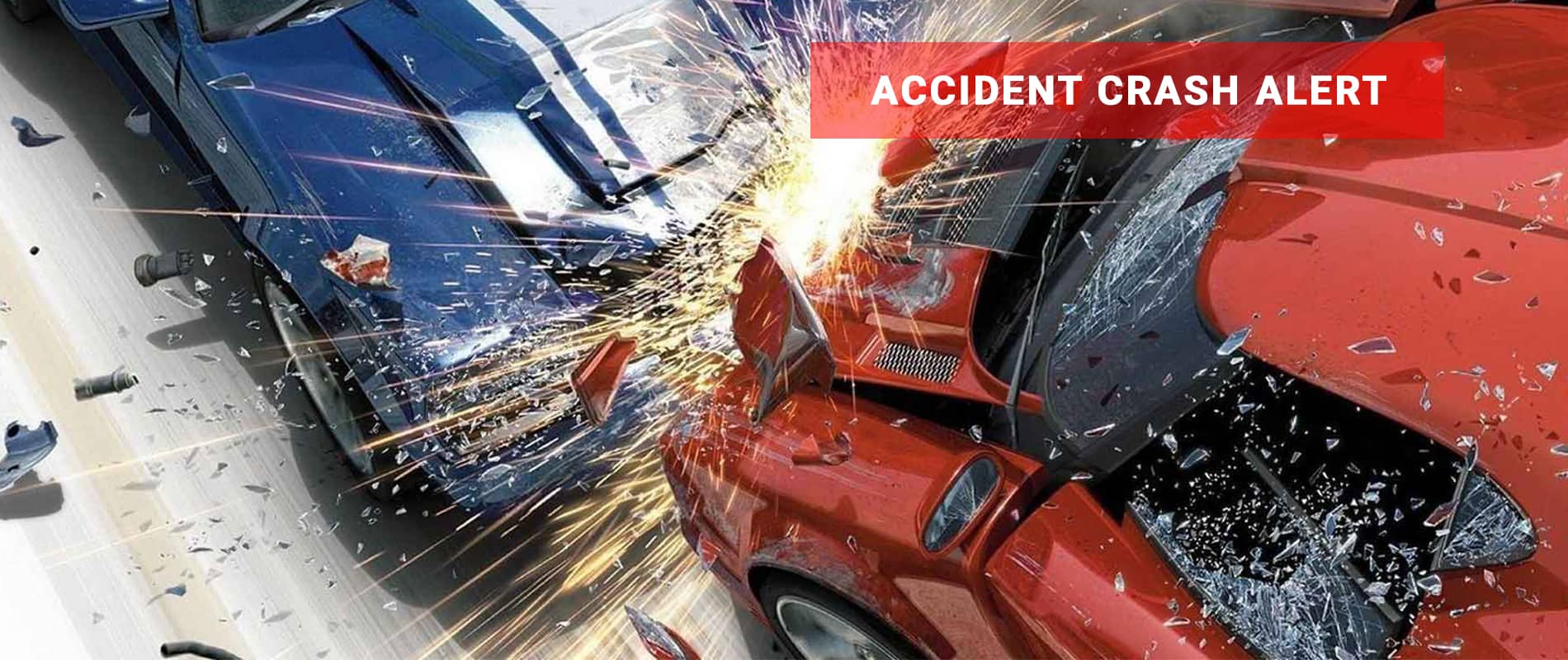 Shock impact Sensor Accident Crash Alert