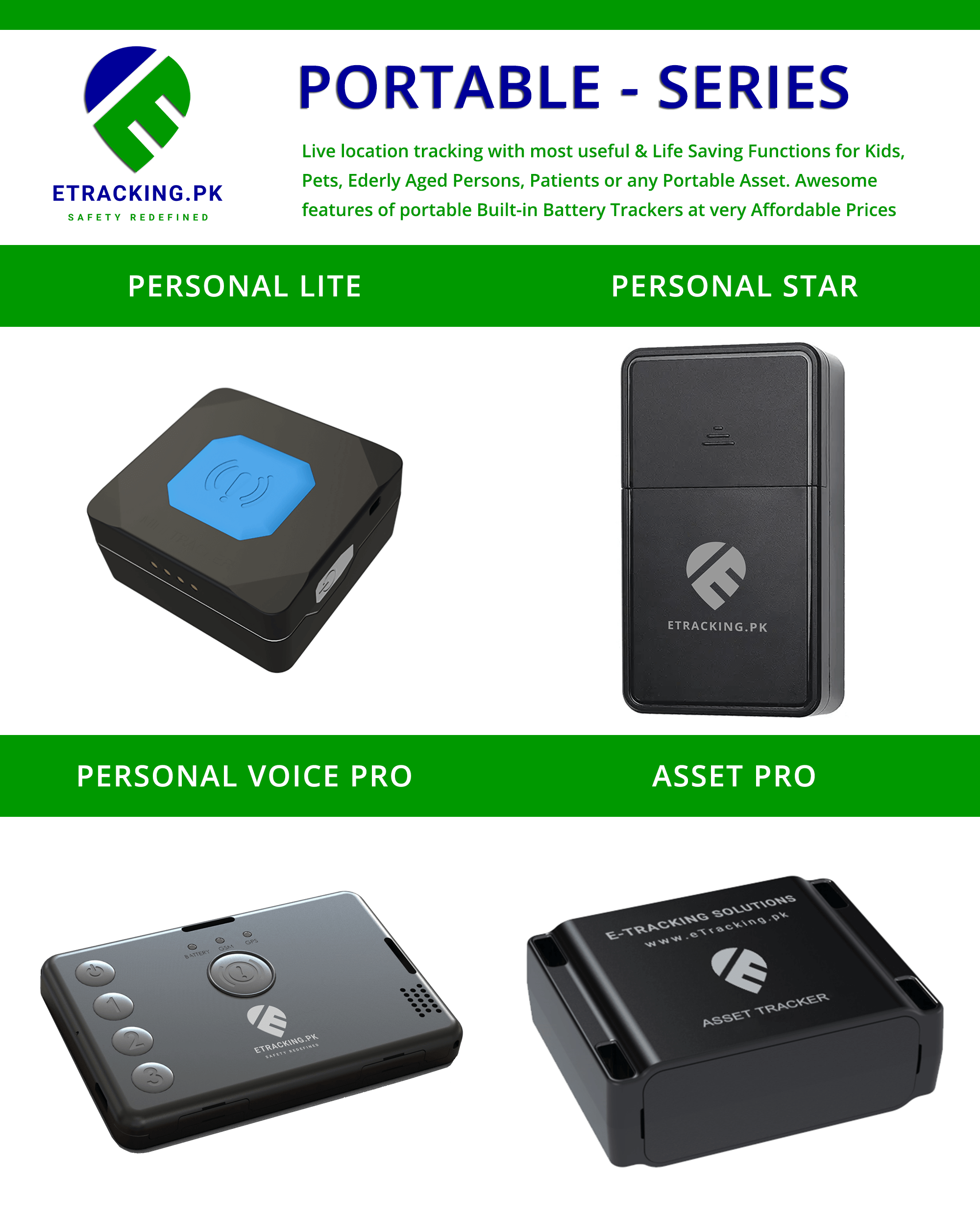 Portable Tracking Series