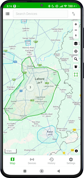 120+ Geofence Boundary Areas
